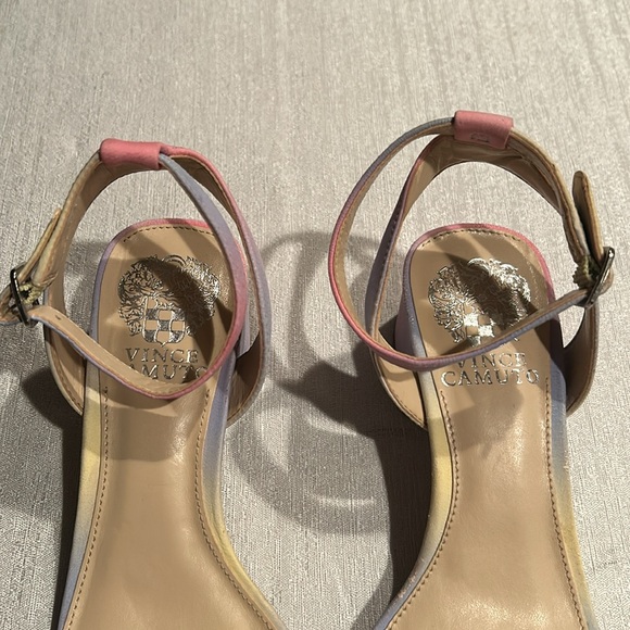 Vince Camuto Ombre Open Toe Sandal Heels - Picture 2 of 7